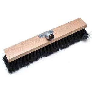 Smeták 80 cm pravá žíně + dř.násada šikmá