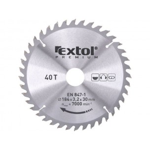 kotouč pilový s SK plátky, O 125x2,2x22,2 mm, 40T